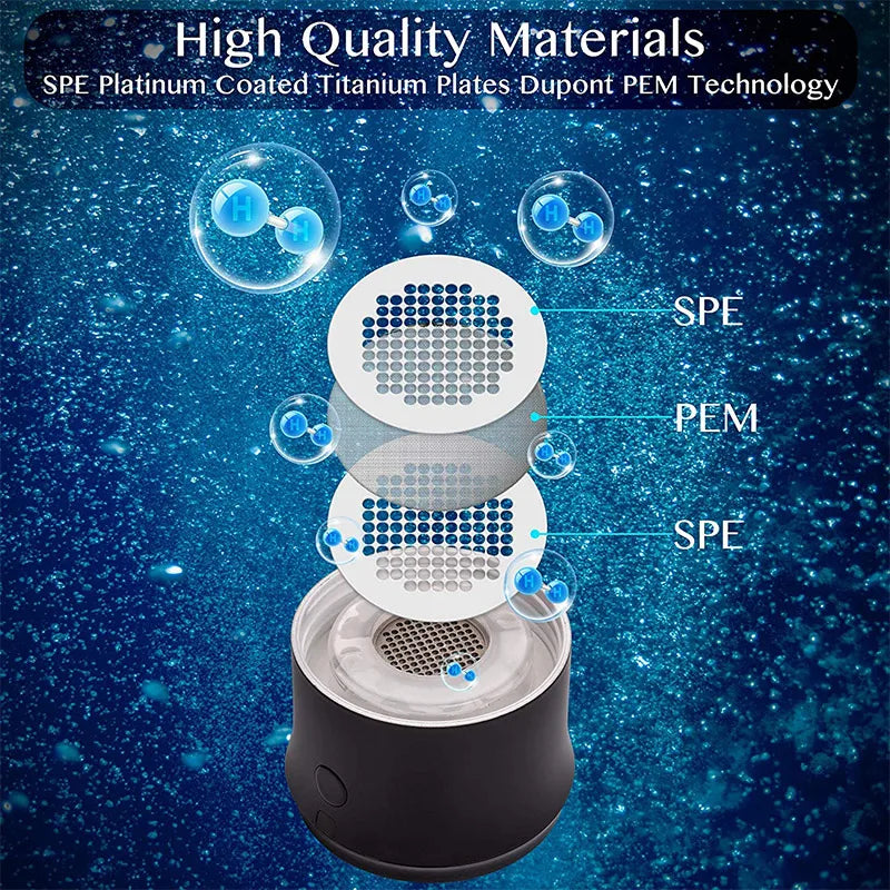Advanced ORP Hydrogen Bottle - Electric Water Filter and Ionizer for Healthier, Hydrogen-Rich Drinking Water