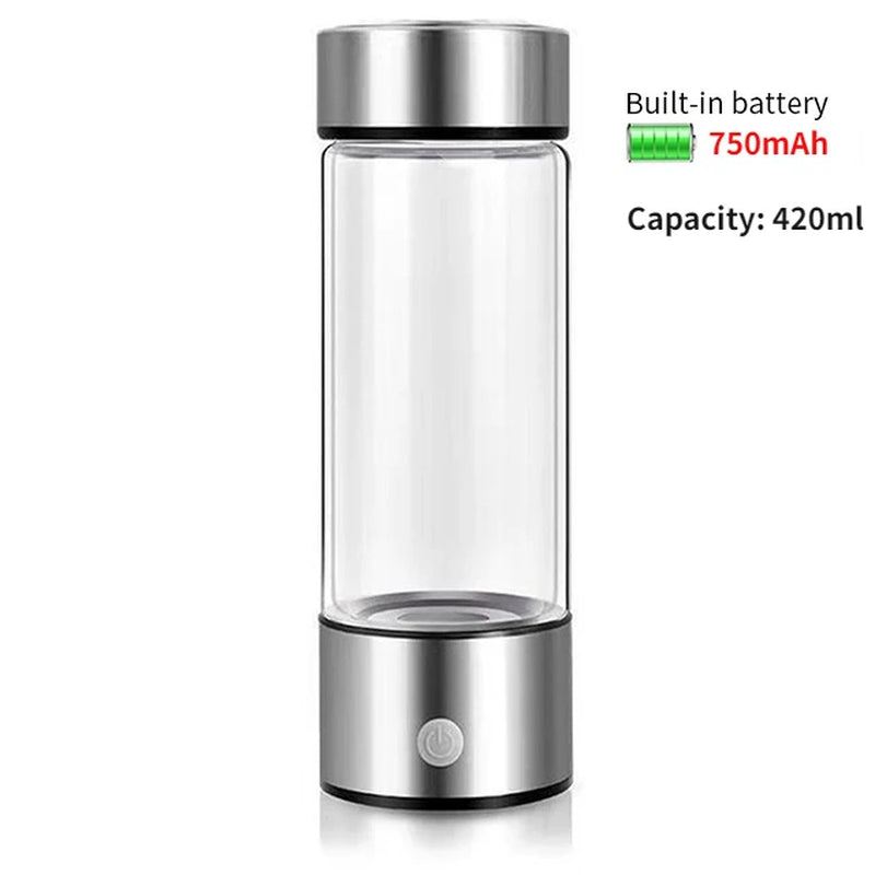Advanced ORP Hydrogen Bottle - Electric Water Filter and Ionizer for Healthier, Hydrogen-Rich Drinking Water