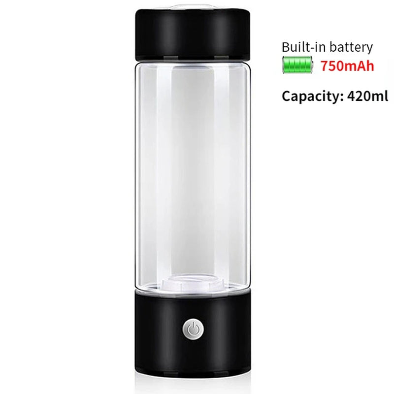 Advanced ORP Hydrogen Bottle - Electric Water Filter and Ionizer for Healthier, Hydrogen-Rich Drinking Water